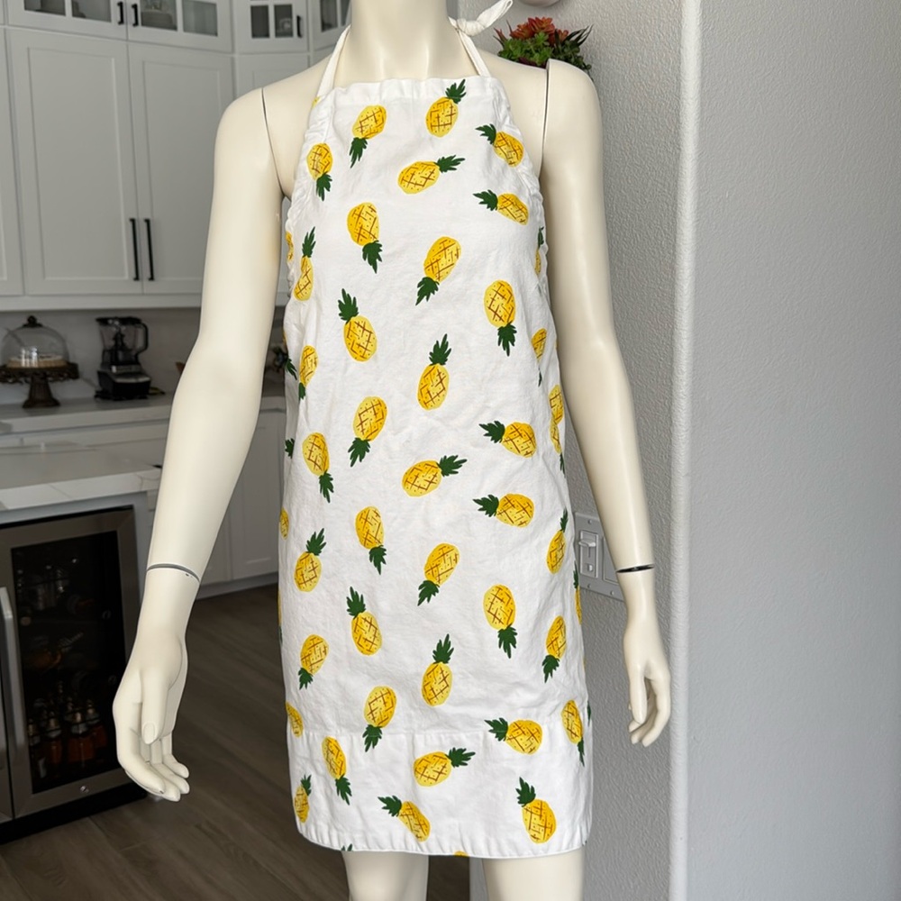 Kate Spade New York Dinner Apron - Pineapple Print |
